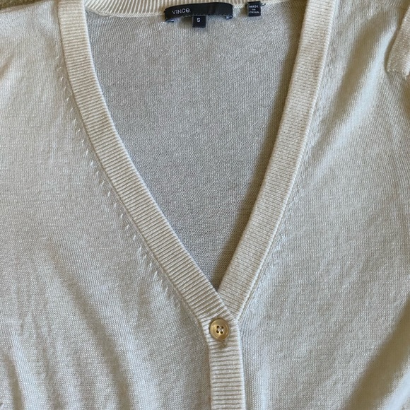 Vince cashmere V-neck cardigan - Picture 7 of 7